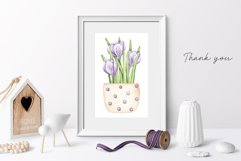 Watercolor Set “Spring Flowers&quot; Product Image 6