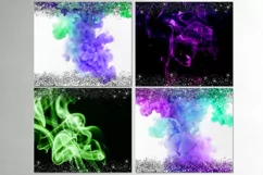 Color smoke | 21 Skinny Tumbler Sublimation designs, JPG Product Image 5