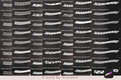 Ribbon Procreate Brush Set, Coquette Bows Procreate Brushes Product Image 3