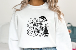 Silent Night Svg | Christmas svg | Shirt Svg Product Image 5