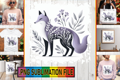 Cozy TSHIRT Ideas Magic PNG, Flower Animals Product Image 1