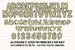 Father’s Day Alphabet clipart, father’s day letters doodle Product Image 5
