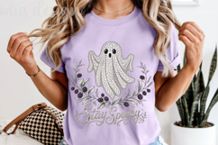 Stay Spooky PNG, Rhinestone Ghost Halloween Sublimation Product Image 5