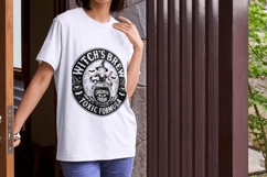 Wicked Brews Vintage Halloween Potion Label PNG Pack Product Image 5