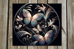 Magic Butterfly | black tumbler Sublimation design bundle Product Image 5
