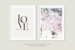 Pretty Watercolor Roses '' 72 Jpg / Png Overlays '' Product Image 4