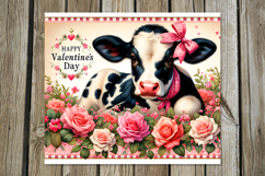 Valentine farmhause | 4 skinny tumbler sublimation designs Product Image 5