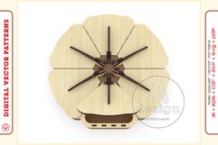 Box Organizer v20 - laser cut file - Glowforge ready SVG Product Image 5