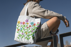 Colorful Garden Flower Embroidery Design Product Image 5