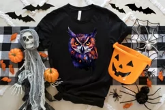 Purple Owl PNG Sublimation Instant Download Product Image 3