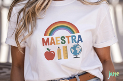 Latina Teacher Sublimation Product Image 2