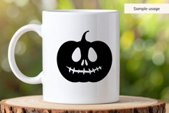 Skeleton Jack O Lantern Pumpkin SVG Product Image 5