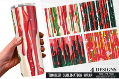 Christmas Tumbler Wrap| Christmas Tumbler Wrap Design Product Image 1