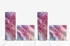 Abstract Tumbler Wrap Design, Rainbow Tumbler Designs Product Image 5