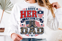 4th of July Dad Military PNG Product Image 1