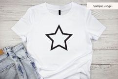 Star Outline SVG Product Image 5