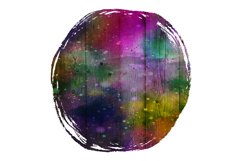 Grunge Watercolor Abstract Sublimation Designs. Product Image 3