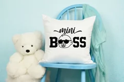 Mini boss svg, Mama and Mini SVG, Mom Life svg, Mother's D Product Image 4