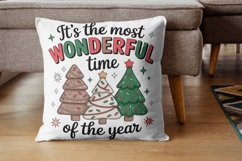 Christmas Cakes SVG Sublimation Bundle PNG 300 DPI Product Image 4