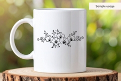 Orchid Flower Arrangement SVG Product Image 5