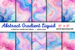 Abstract Gradient Liquid Background JPG Product Image 1