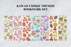 Kawaii Cookie Bookmark Set,Cute Snack Bookmark,Sweet Pastel Product Image 5