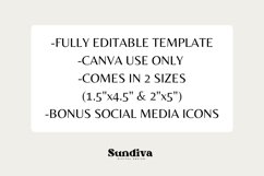 Editable Fresh Juice Bottle Label Sticker Canva Template - 1 Product Image 2