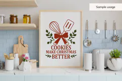 Christmas Kitchen Cookies SVG, Christmas Baking Cut File Product Image 5