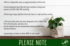 Safari animals Large G wall Letter 3 layer sign Product Image 5