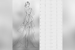 100 Procreate Fashion Model Stamp Brushes Product Image 6