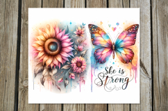 Motivating inscriptions | Skinny tumbler sublimation designs Product Image 5