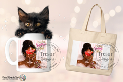 Too Busy Sparkling to Stress PNG Fashion Girl Design Product Image 5