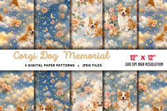 Corgi Dog Memorial Heaven Pet JPG Product Image 1