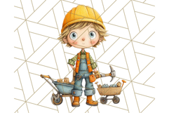 Cute Career Clipart Watercolor Professions Clip Art for Kids Product Image 5