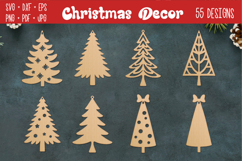 Christmas Decorations laser SVG PNG| 55 Designs Product Image 7