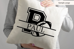 Football Monogram SVG Bundle 26 Letters Product Image 5