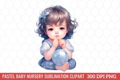 Pastel Baby Nursery Sublimation Clipart Bundle Product Image 6