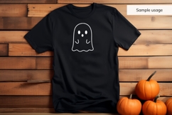 Cute Surprised Ghost SVG, Halloween Ghost SVG Product Image 5