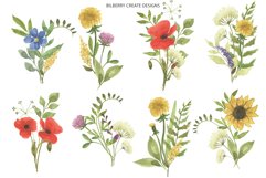 Watercolour Summer Flowers Fields Product Image 3