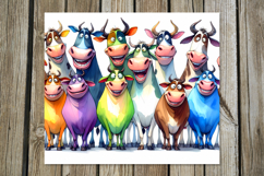 Funny animals | 4 skinny tumbler Sublimation designs, PNG Product Image 5