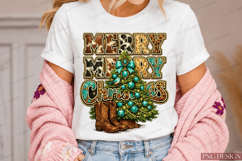 Merry Merry Christmas Sublimation Design Product Image 2