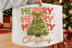 Coquette Floral Merry Christmas Png Product Image 7