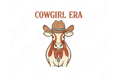 Cowgirl Era Png, Cute Western Cowgirl Sublimation Design Product Image 8