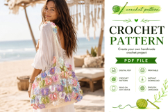 Butterfly Crochet Bag Pattern PDF Product Image 2