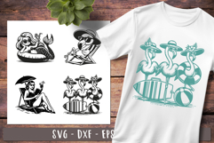 Funny Flamingo svg | Summer Beach Girls Trip svgs Product Image 2