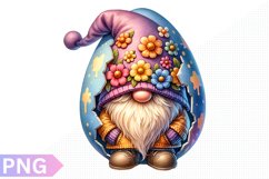 Easter Gnome Clipart ,Easter Clipart sublimation PNG Product Image 1