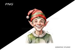 Christmas Clipart, Christmas Elf Clipart Product Image 1