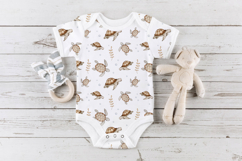 Watercolor Whale Seamless Patterns Product Image 5