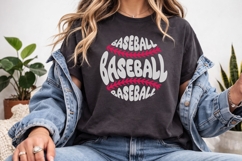 Baseball SVG | Sports Word Art Cut File | Baseball Quote PNG Product Image 1