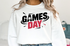 Games Day Svg | Sport Svg | Shirt Svg Product Image 5